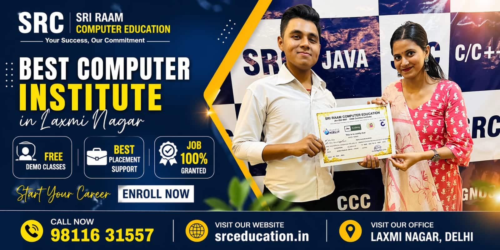 Best computer institute near me with placement support