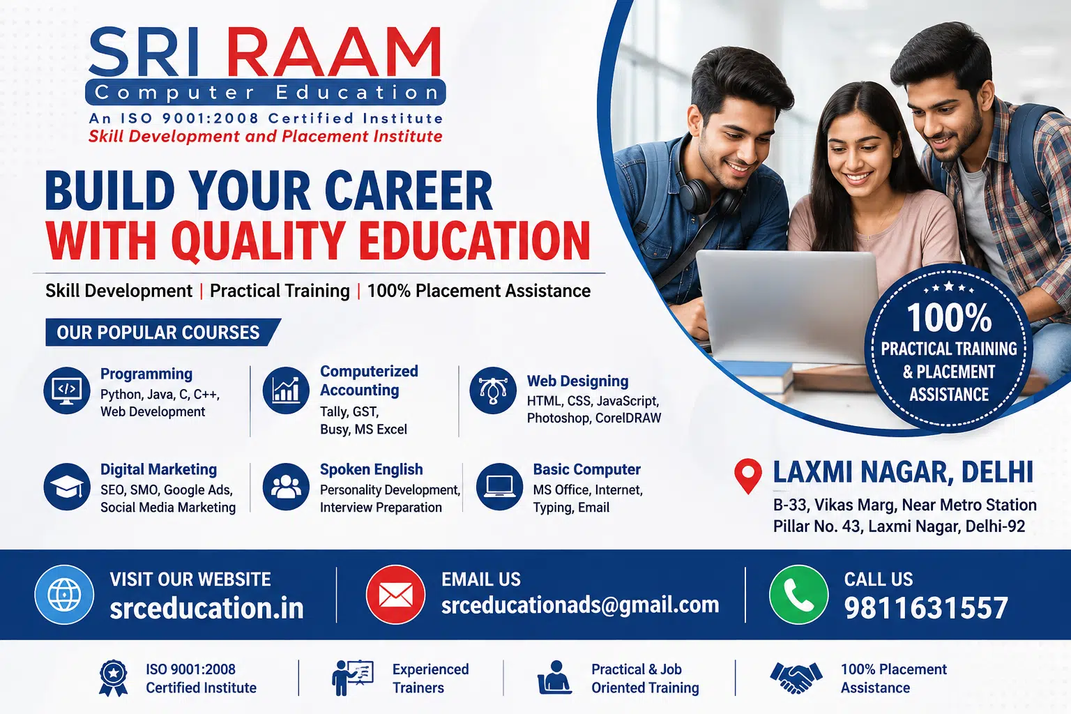 Best SAP Classes in Laxmi Nagar Delhi at SRC Education – SAP FICO and SAP MM Training