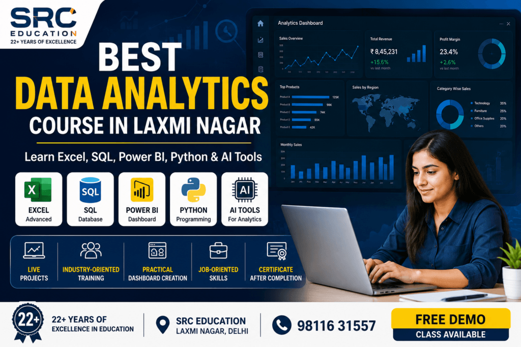 Best Data Analytics Course in Laxmi Nagar​