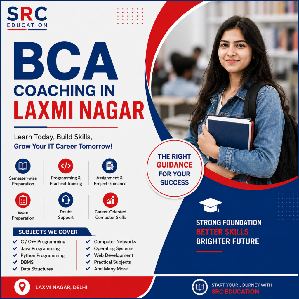 BCA Coaching in Laxmi Nagar